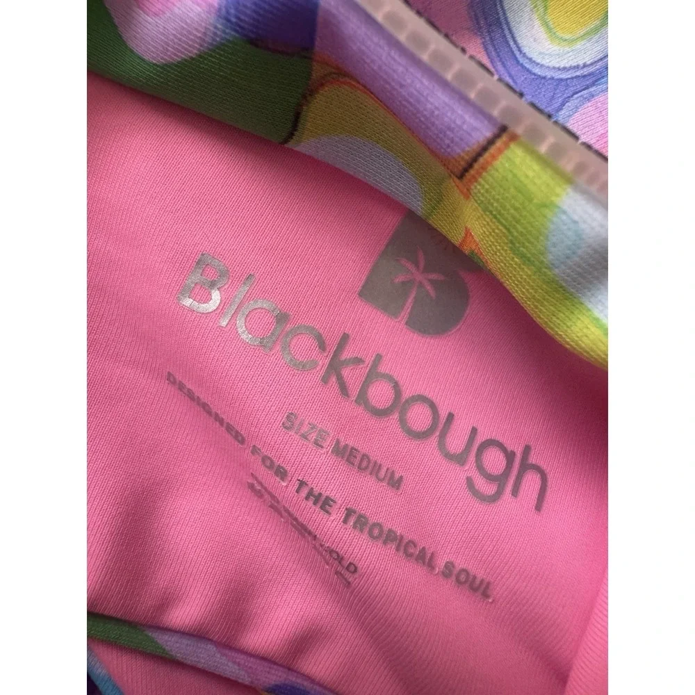 Blackbough Bathing‎ Suit Bikini Set Bandeau Pink Unworn NWOT